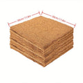 Eco-friendly Coconut Coir Palm Fiber Chicken Nesting Pads Reusable