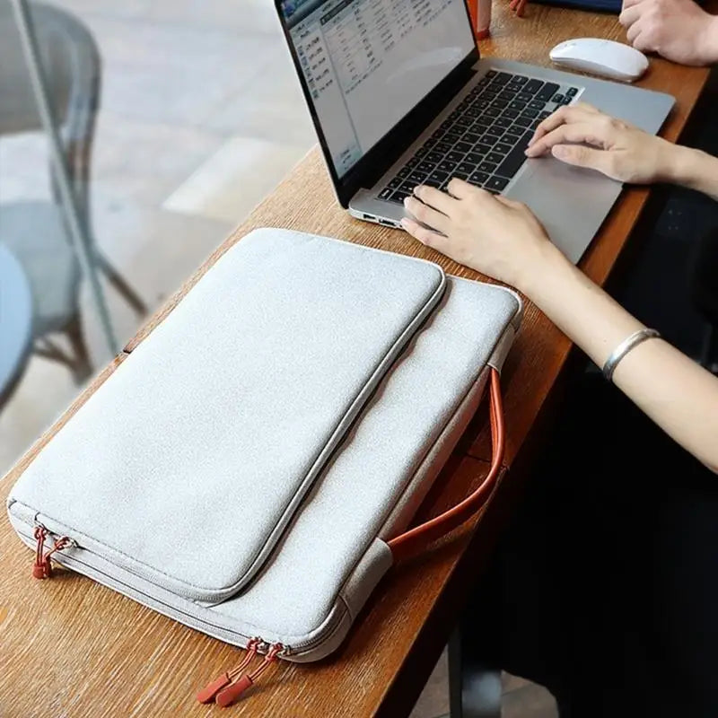 Laptop Bag 16inch Briefcases Shoulder Bag Water Repellents Laptop Bag Bussiness Carrying Handbag Laptop Sleeve for Women Zpaxo