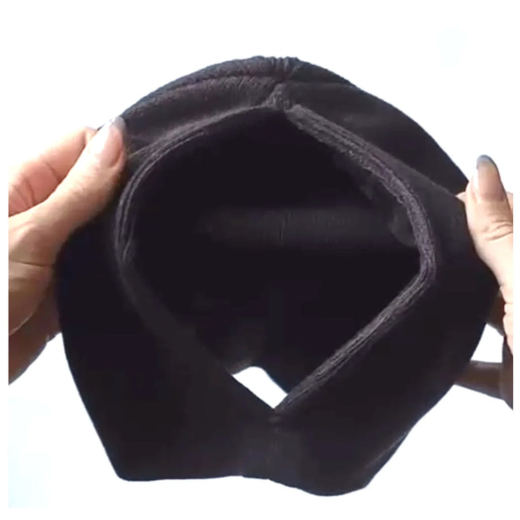 Women's Magnetic Ponytail Beanie – Knit Winter Sports Cap