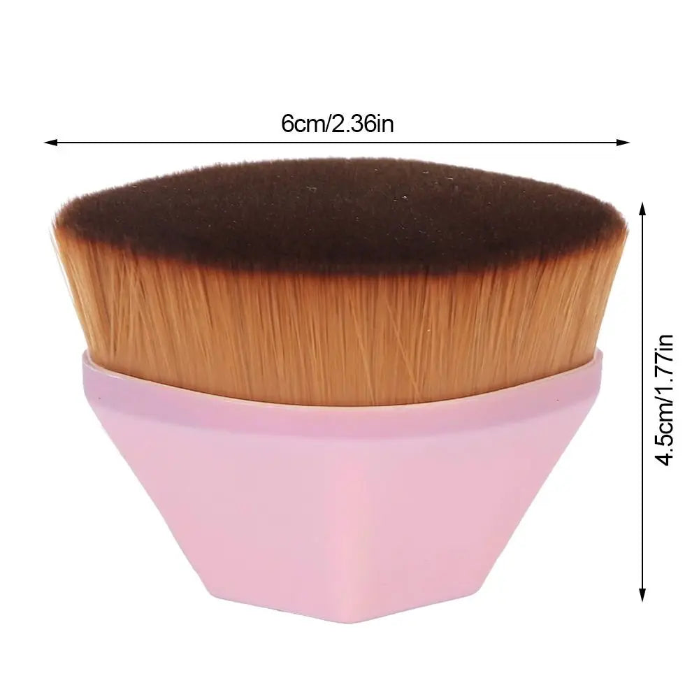 Soft Nail Dust Remover Brush Portable Pink Duster Cute ABS Magic Zpaxo