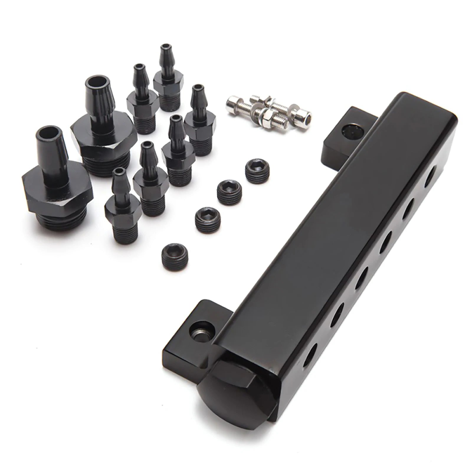 1 8 NPT 6 Port Vacuum Manifold Kits Fit Turbo Wastegate Boost Block