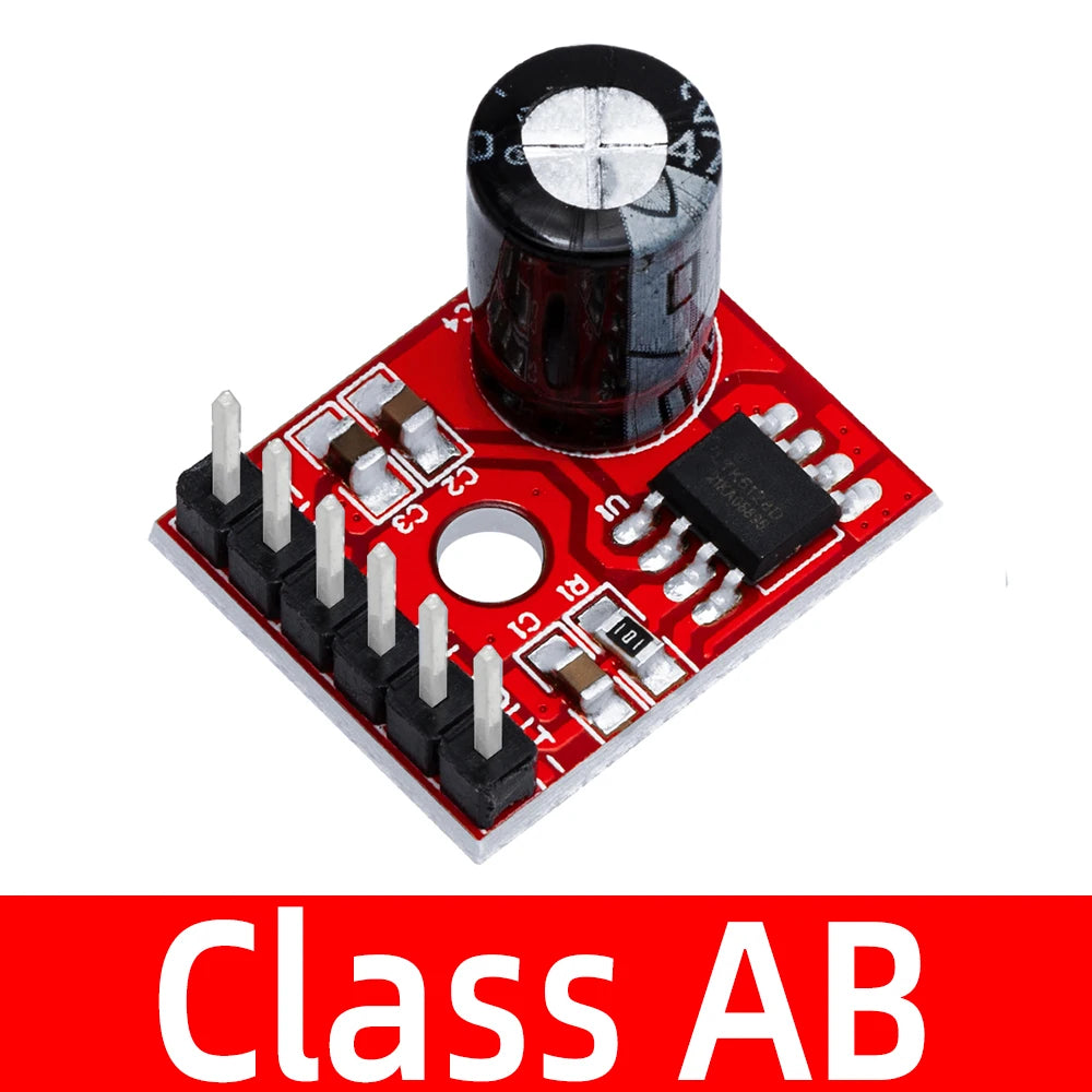 LTK5128 Class D AB Mono Audio Amplifier Board 5W Ultra-low THD Power Zpaxo Class AB