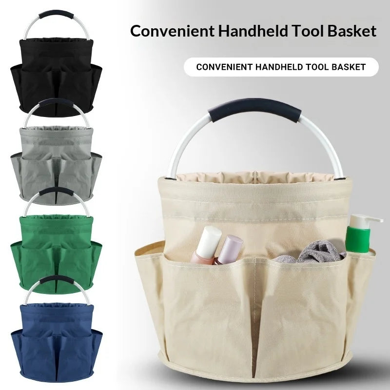 17L Foldable Basket – Beach, Picnic & Cleaning Storage Caddy Foldable Storage Basket Zpaxo