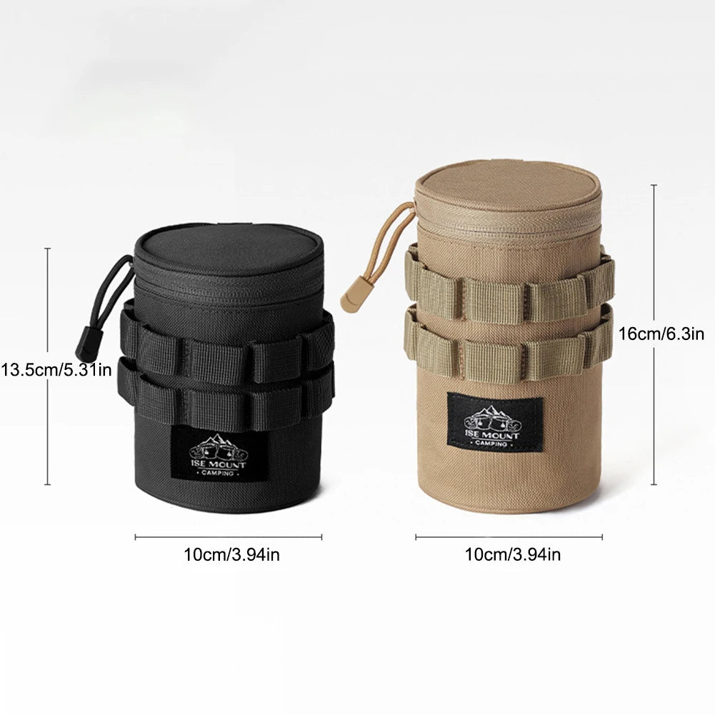 Camping Storage Bag S/L Lightweight Accessory Bag with Hanging Holes Lights Storage Bag with Handle Camping Supplies Zpaxo
