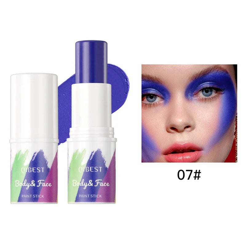Body Face Paint Stick Natural Three-dimensional Modification Contour Brightening Skin Tone Face Washable Painting Pen Party Art Zpaxo 07
