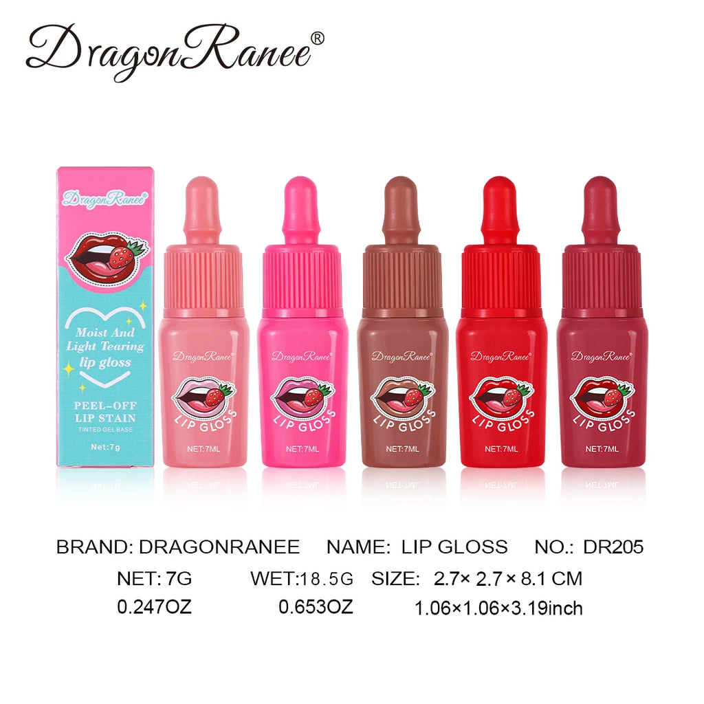 Peel-Off Lip Gloss, Velvet Matte, Moisturizing, Waterproof, Long-Lasting, Non-Fading Lipstick, Sweat-Proof, Delicate, Everyday Versatile Lip Color Zpaxo