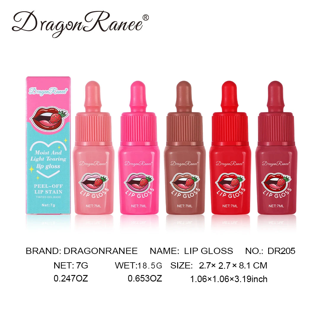 Peel-Off Lip Gloss, Velvet Matte, Moisturizing, Waterproof, Long-Lasting, Non-Fading Lipstick, Sweat-Proof, Delicate, Everyday Versatile Lip Color Zpaxo