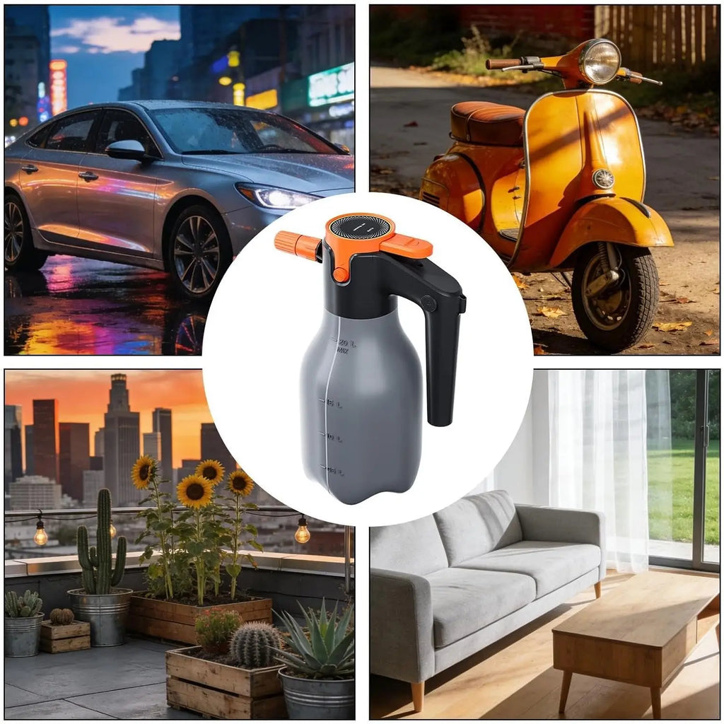 Electric Foam Sprayer – Rechargeable High-Pressure Car Wash Kit