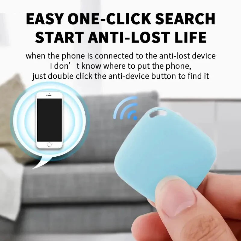 Mini GPS Tracker Key Wallet Bag Finder Tracks Pet Child Items Dog Car Zpaxo