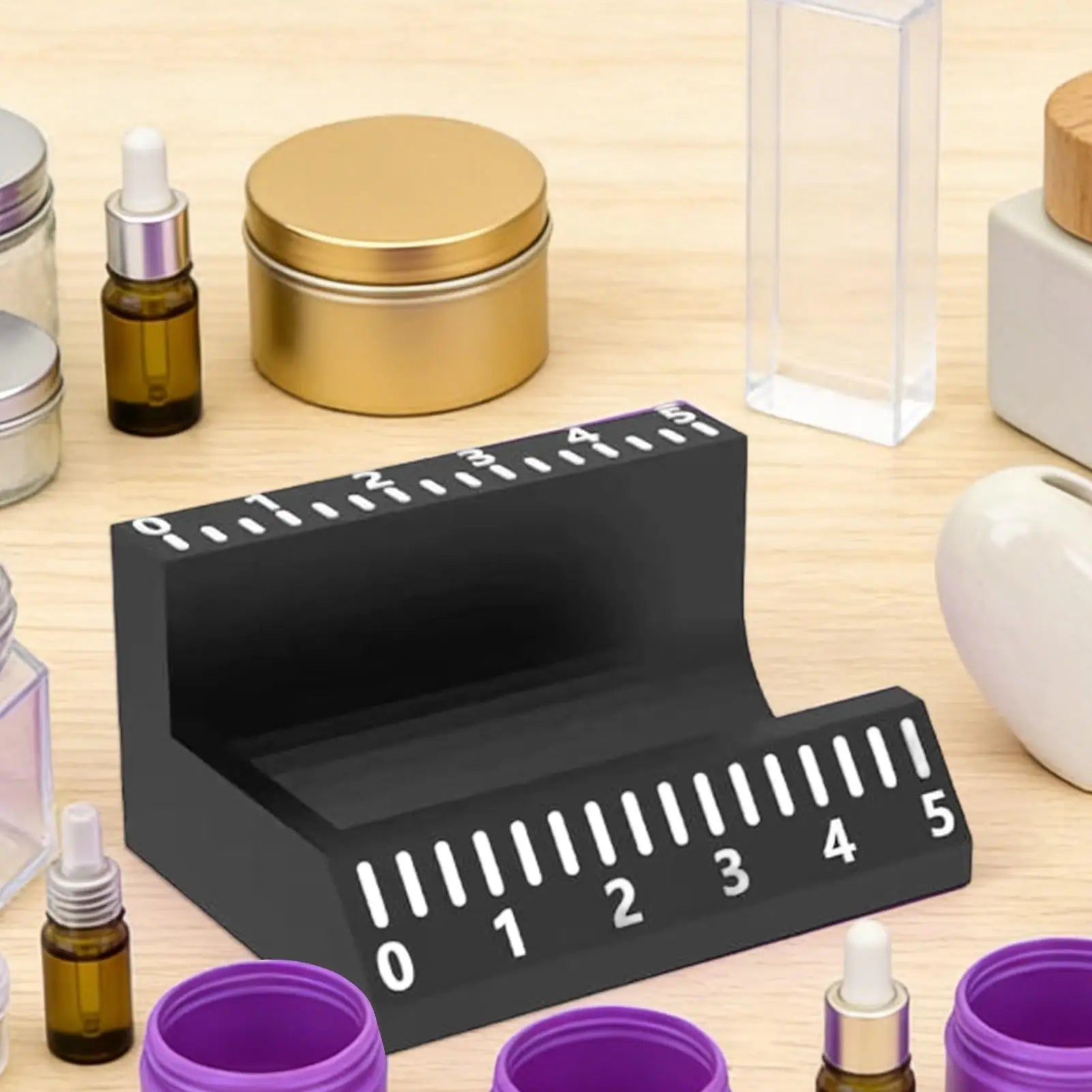 3ml/10ml Vial Label Applicator Easy Alignment Precise Application Sticker Alignment Tool Time-Saving Reusable Labeling Tools Zpaxo