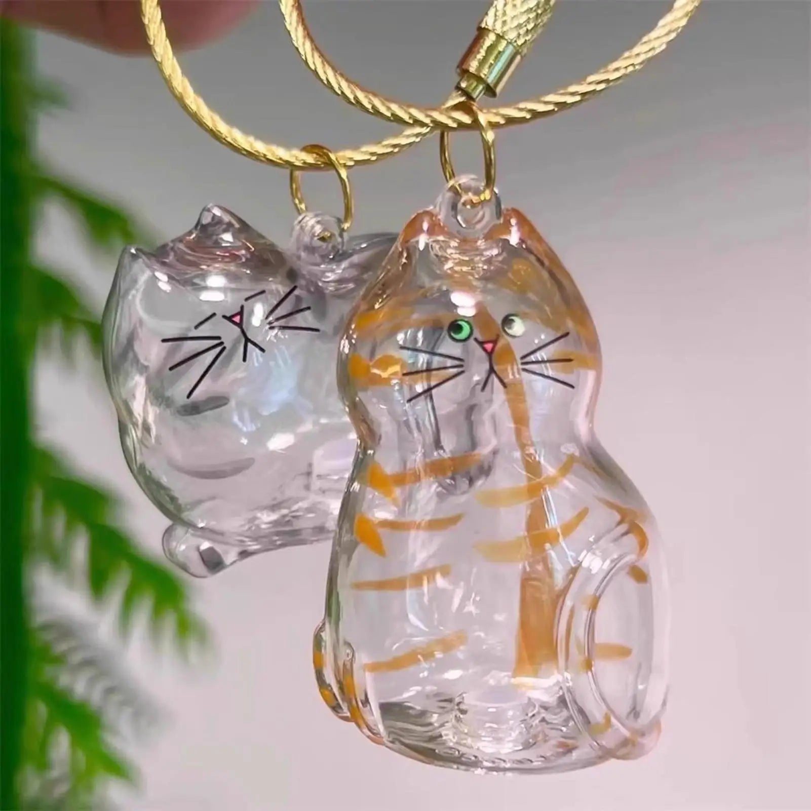 Cat Hair Storage Bottle Clear Mini Keepsake Container Pet Organizer