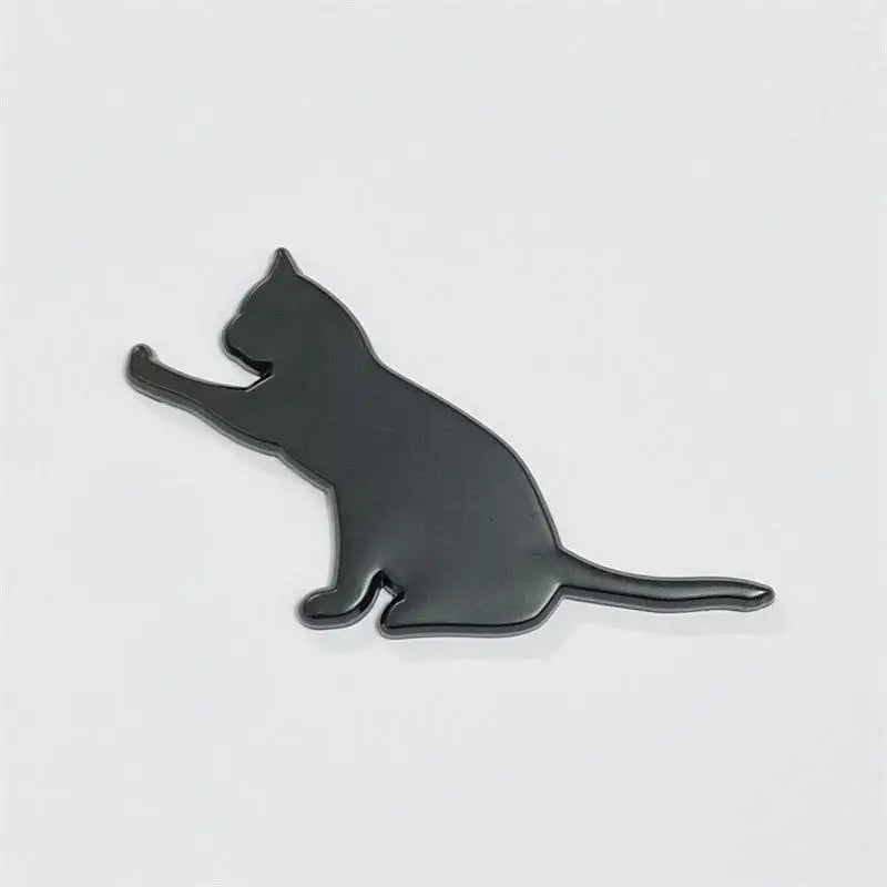 Cute 3D Metal Cat Sticker Personalized Car Emblem Originality Body Zpaxo A16