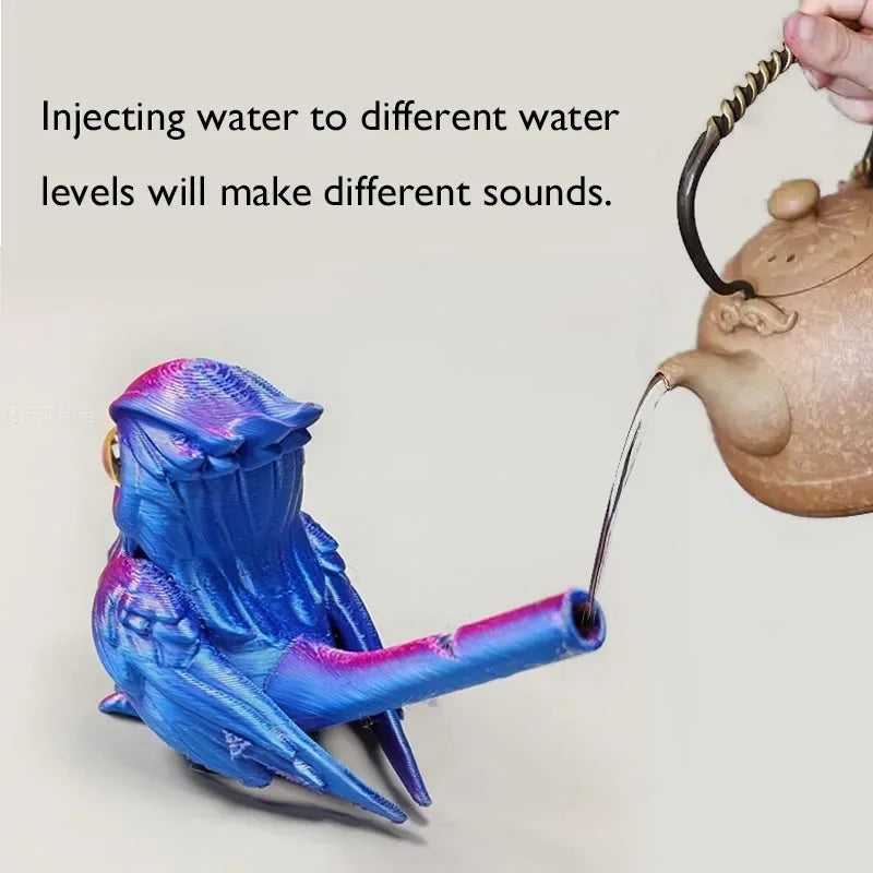 3D Print Water Bird Whistle for Infant Children Toys Bird's Call Add Water To Whistle Home Decoration Tradition Ceramic Ornament Zpaxo