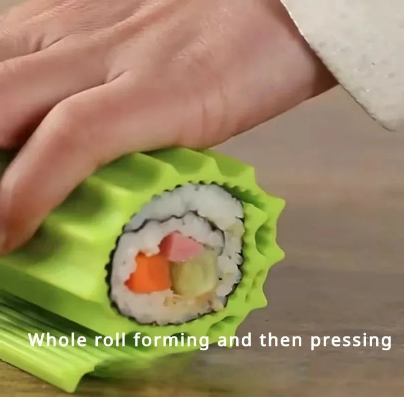 Imitation Bamboo Sushi Rolling Mat Food Grade Silicone Non Stick
