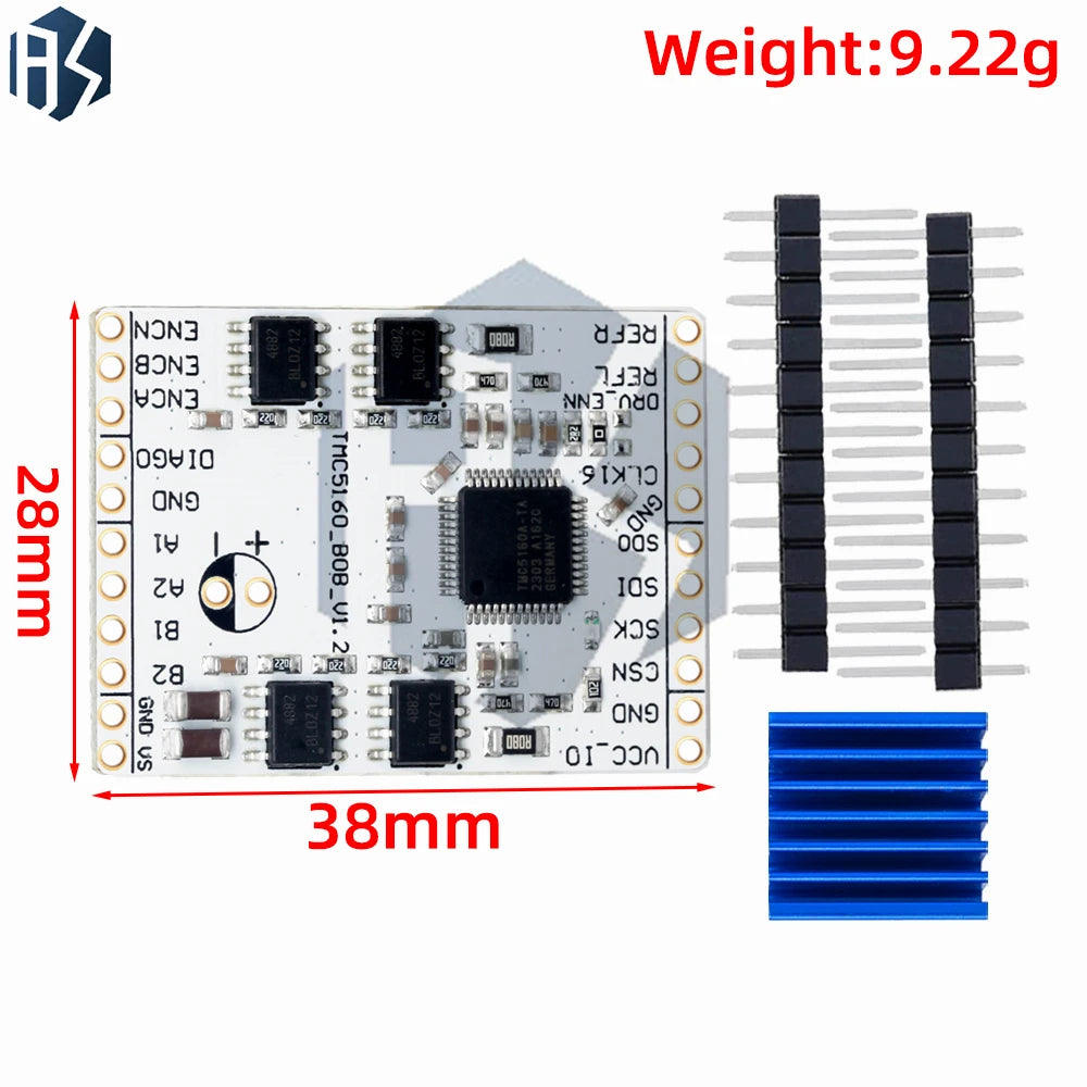 3D Printer Parts TMC5160TA-V1 0 BOB Power Stepper Motor Driver Zpaxo