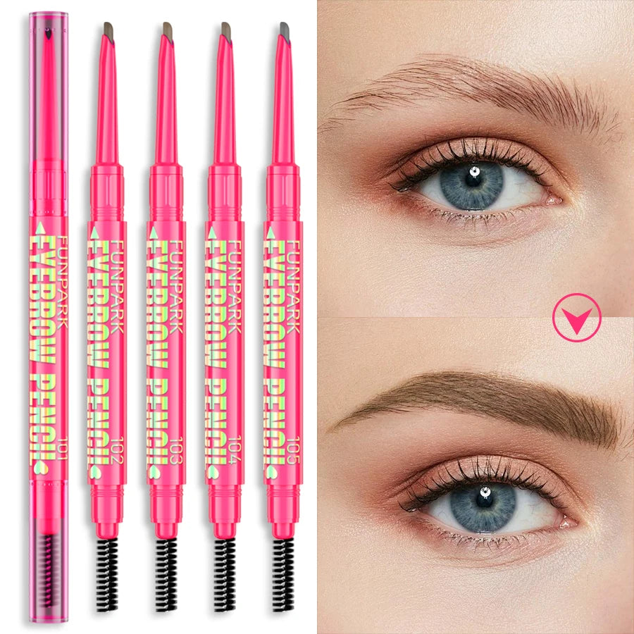 Professional Natural Brown Black Waterproof Eyebrow Pencil Ultra-fine