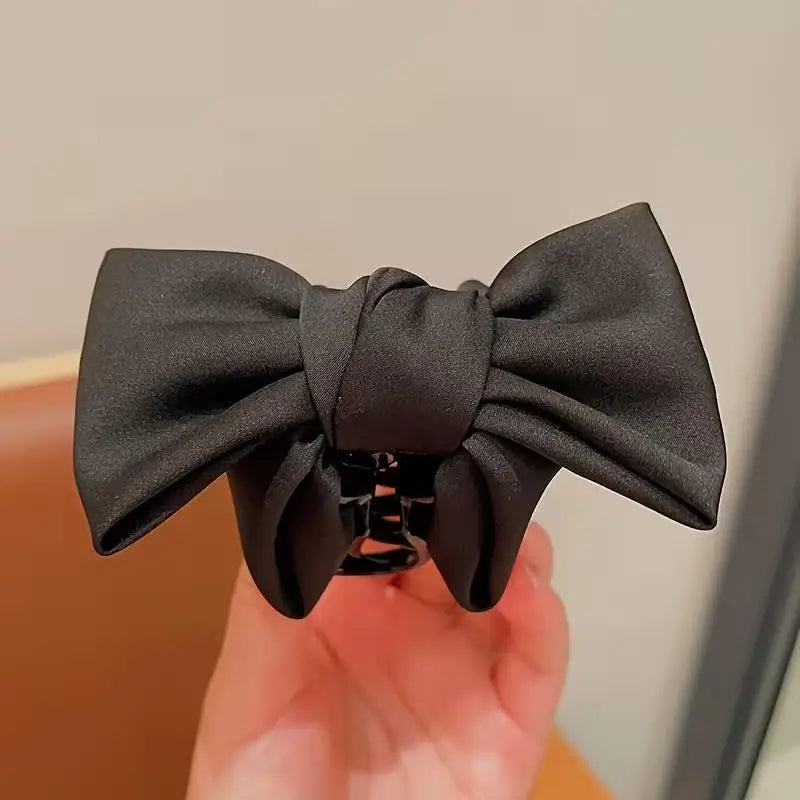 1/2pcs Women's Fashion Bow Hairpin – Elegant Grab Clip, Hair Accessory for Stylish Updos & Half-Up Zpaxo