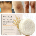 Rice Water Brightening Soap – Kojic Acid & Hyaluronic Acid Brightening Bar Soap Zpaxo Default Title