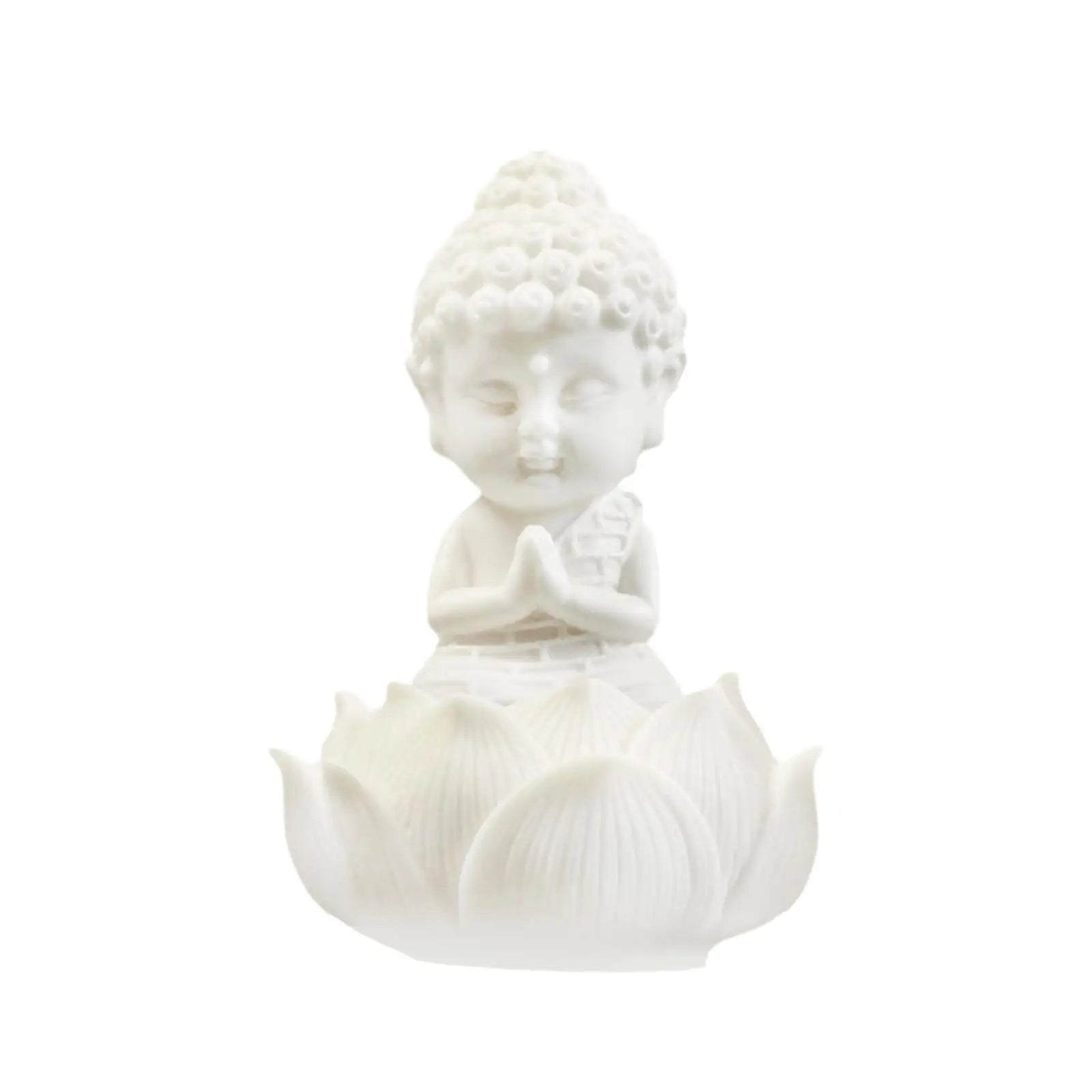 Meditating Buddhist Figure Statue – Car Dashboard & Home Decor Decorative Figurine Zpaxo Style D