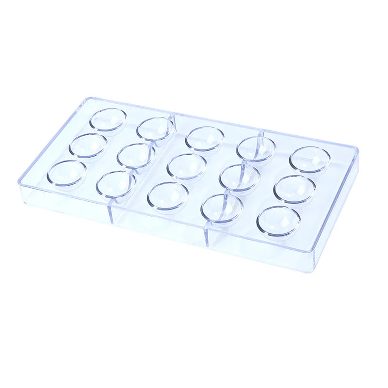 3D Chocolate Mold Polycarbonate Sphere Ball Thick Cake Molds Mould