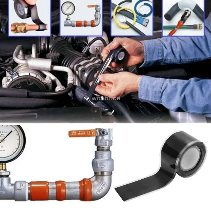 Super Strong Waterproof Stop Leaks Seal Repair Performance Silicone Adhesive Insulating Duct Tapes Duct Tape Zpaxo