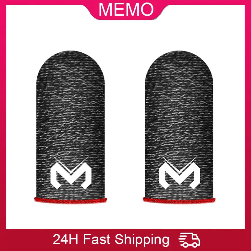 MEMO Gaming Finger Sleeve For PUBG Mobile Game Fingertips Cover Sweatproof Anti-slip Touch Screen Fingertip Thumb Finger Gloves Zpaxo