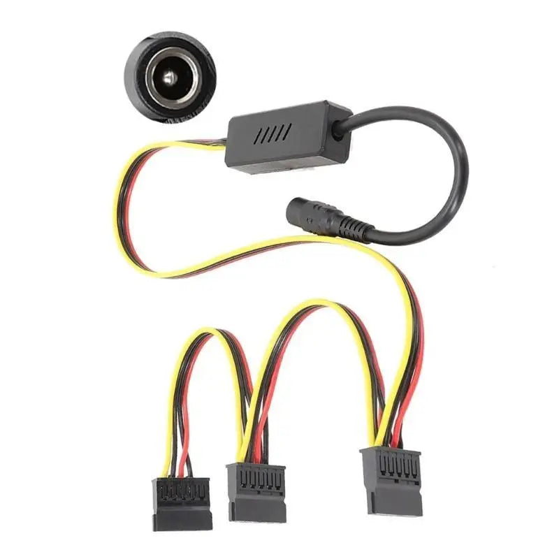 652F DC5525 Cable To DC5.5x2.5mm 12V Supply Cord 50cm/19.69in 12V to 5V Converters Durability Supply Cable Zpaxo