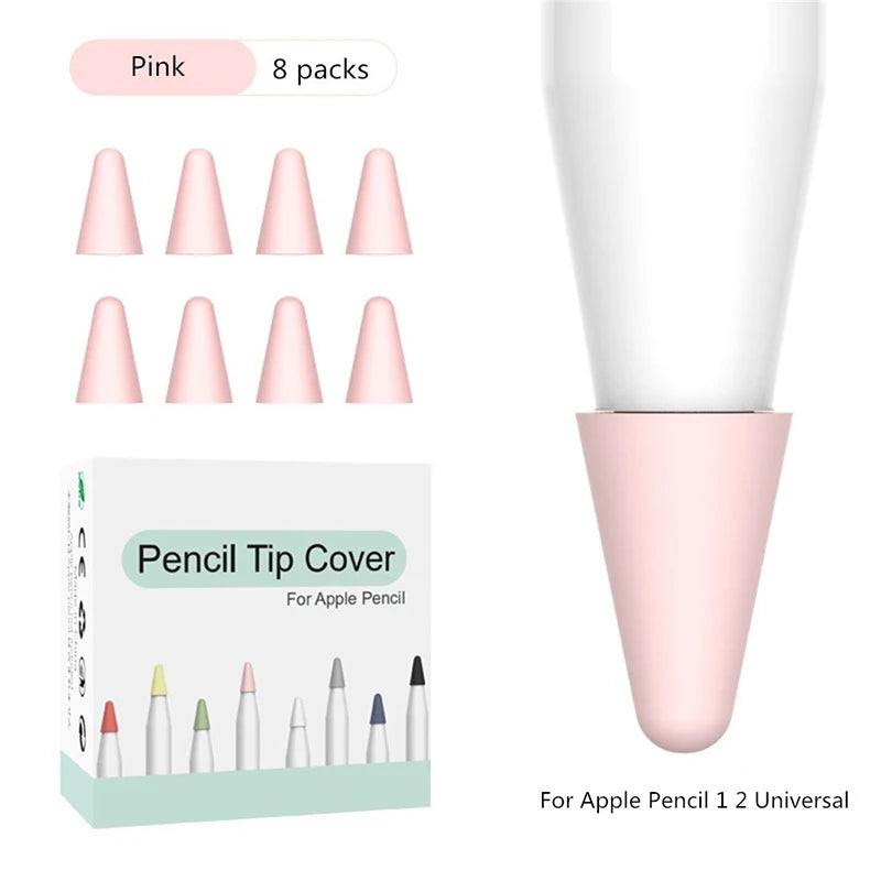 Silicone Replacement Pencil Tip Case Cover Apple 2nd 1st Generation