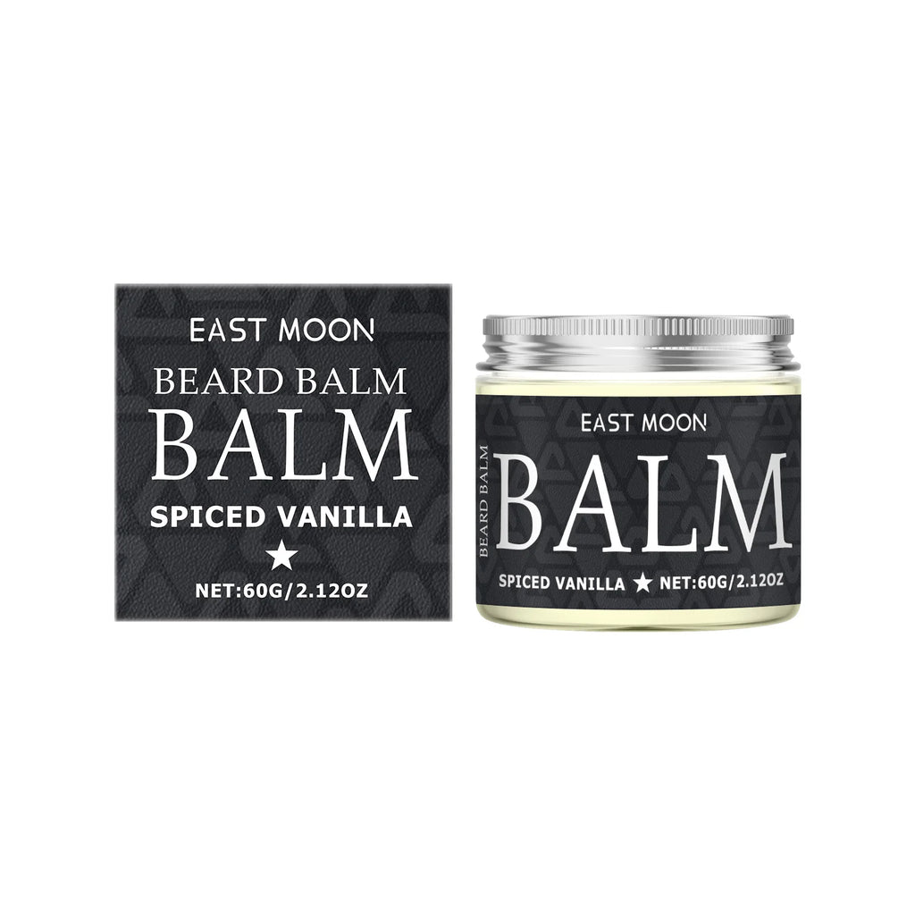 60g Vanilla Beard Keep Smoothing Nourishing Balm Strong Holding Increase Growth Dashing Gentlemen Gifts Men Beard Care Wax Zpaxo