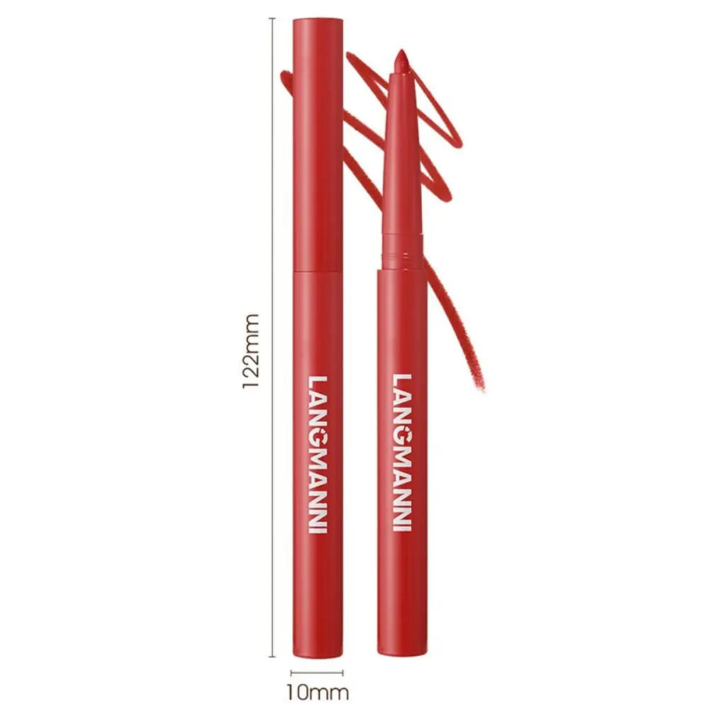 12 Colors Matte Lip Liner Pen Sexy Velvet Long Lasting Makeup Zpaxo