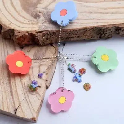 Key Covers Cute Flower PVC Protector Sleeve Home Identifier Caps