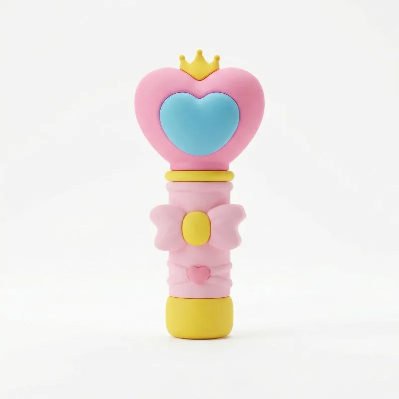 Portable Refillable Spray Bottle Heart Shaped Magic Wand Atomizer