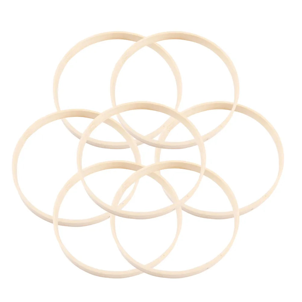 Dreamcatcher Bamboo Rings Diameter Round Wooden DIY Craft Tools Dream