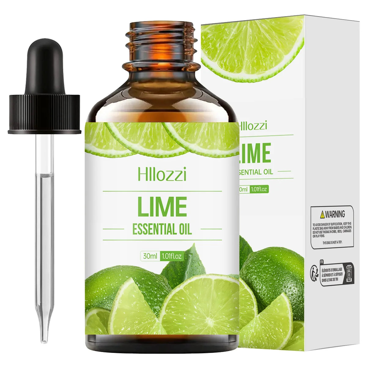 Lime Essential Oil Pure Plant Multifunctional Use Aromatherapy Zpaxo LIME 1PCS 30ml LEMON|30ml