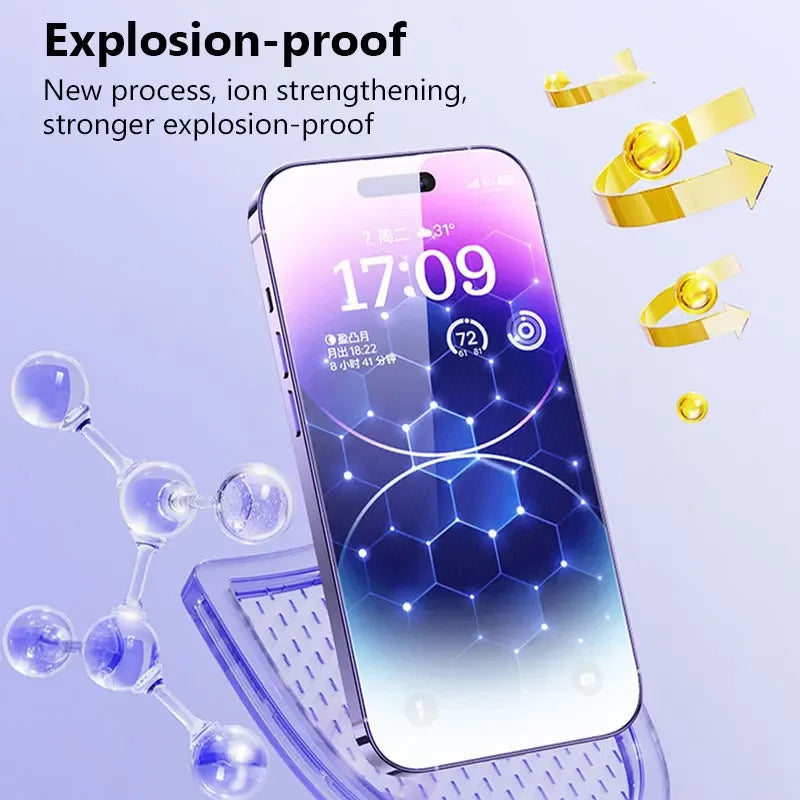 HD Tempered Glass Iphone 17 16 15 14 13 12 11 Max Screen Protector XR