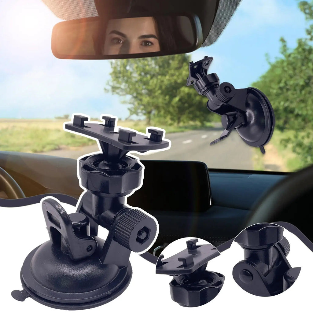 Suction Cup Camera Mount Dash Cam Bracket For Window Adjustable Angle Quick Release Automobile Interior Accessories For Zpaxo
