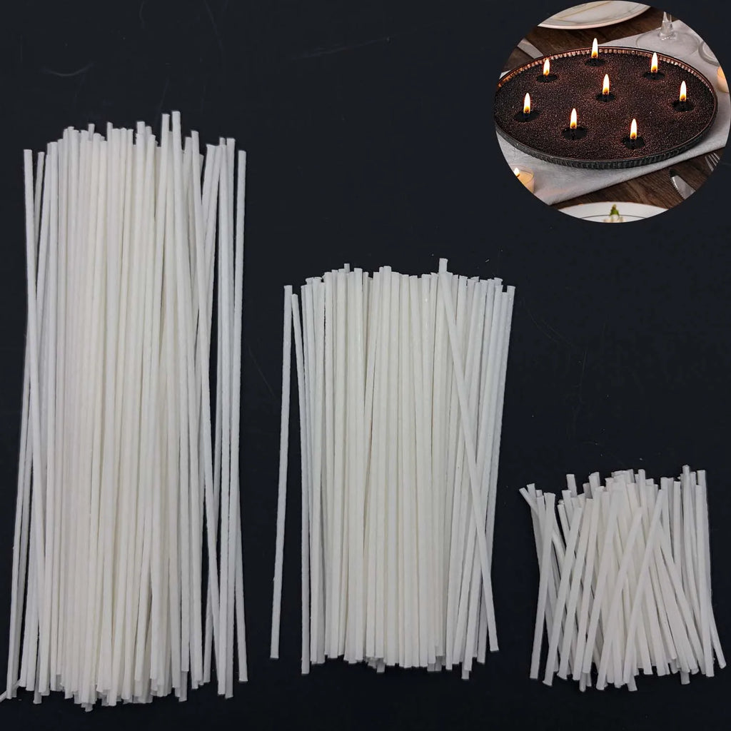 30-Pack Cotton Candle Wicks for DIY Candle Making & Wax Refill Candle Making Wicks Zpaxo