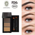 3 Color Eyebrow Powder,waterproof,sweat-proof and Non-dehydrating,natural and Long-lasting,beginner Makeup Cosmetics Zpaxo 3 Colors