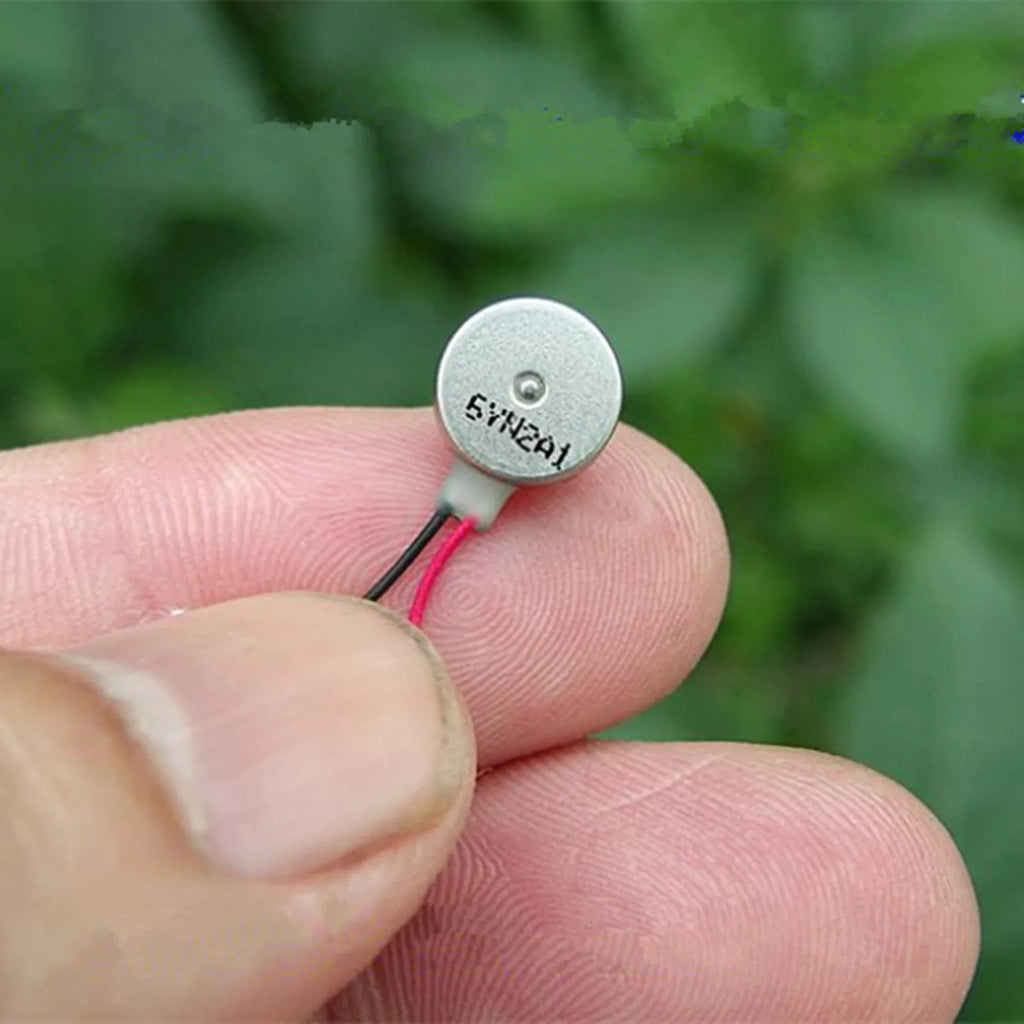 Micro DC Brushless Vibration Motor 3V Flat Vibrating Moteur Button