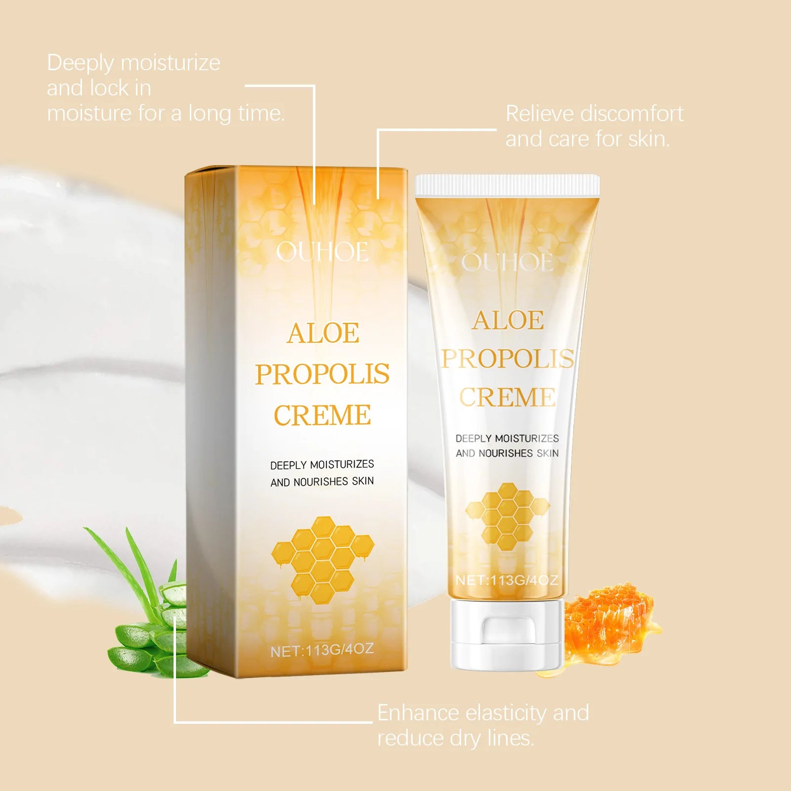 Ouhoe Brightening Moisturizing Face Cream 113g – Hydrate & Glow Brightening Face Cream Zpaxo