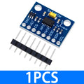 GY-291 ADXL345 3-Axis Digital Acceleration Sensor Module IIC SPI Interface for Arduino DIY Zpaxo 1pcs