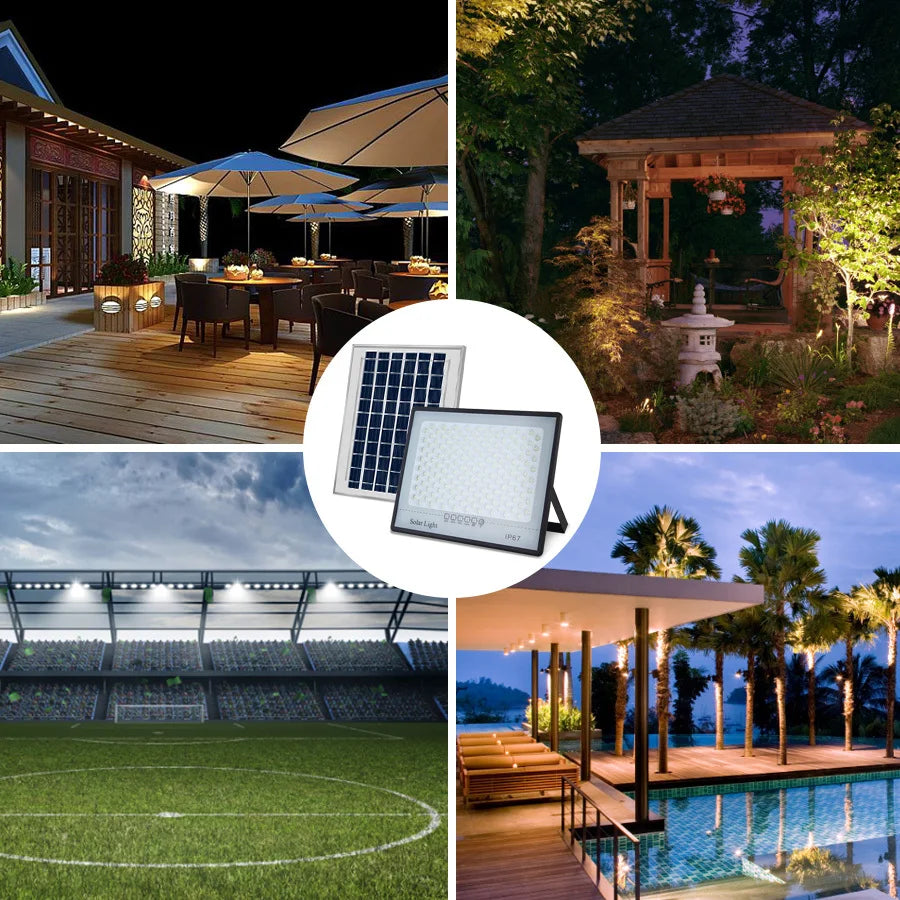 LED Waterproof Power Indoor Home Lighting Solar Light Courtyard Zpaxo