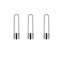 Stainless Steel Fruit Vegetable Corer, Efficient Core Remover Tool for Apple Pepper Tomato Cucumber, Easy Home Kitchen Gadget Zpaxo 3pcs