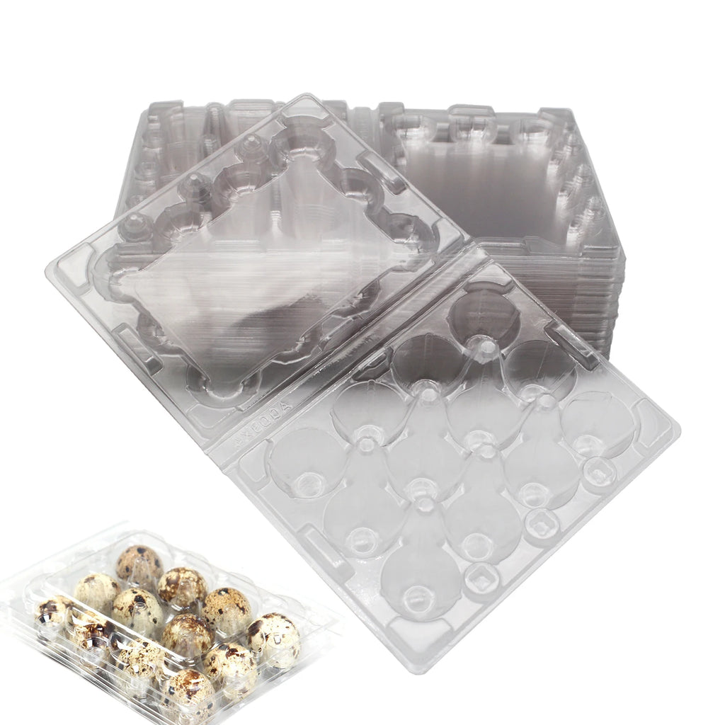 12 18 Hole Quail Egg Trays Thick Compression Resistant Buckle Folding