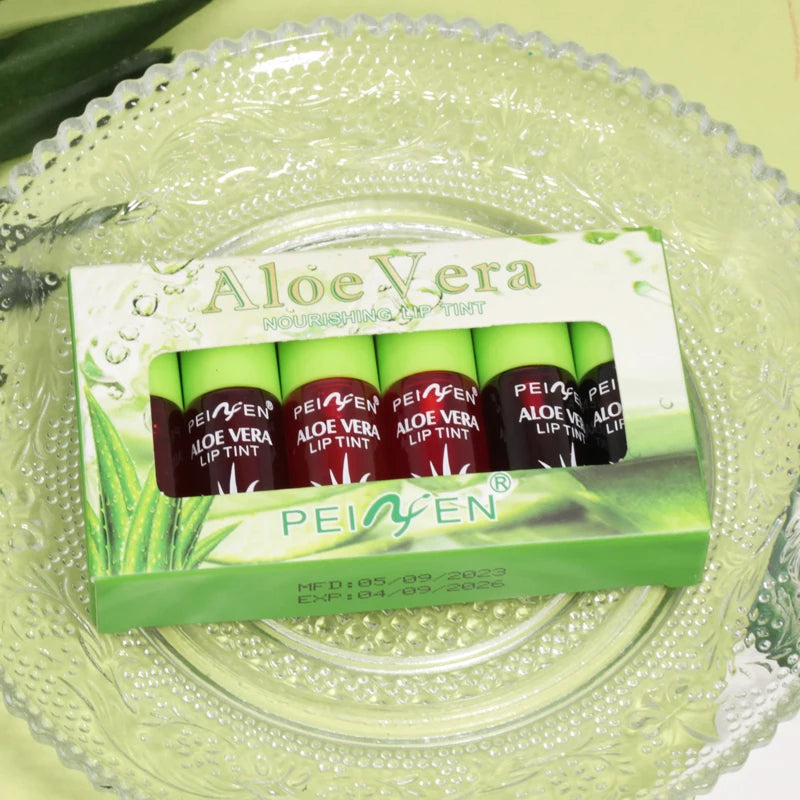 6-pack Moisturizing Lip Gloss Easy Apply Waterproof Rendering Natural