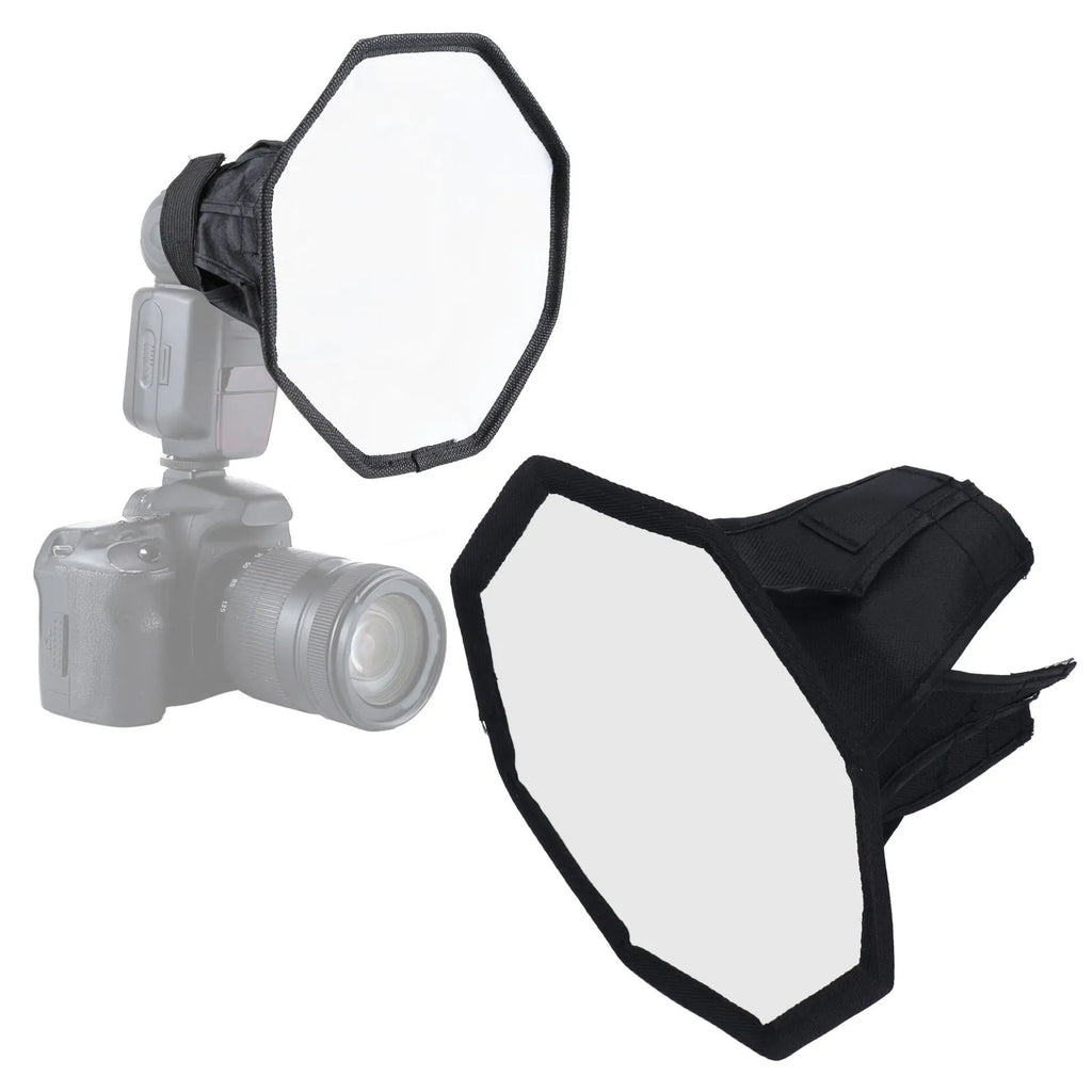 Camera Softbox Nylon Octagonal Foldable Flash Light Diffuser Storage