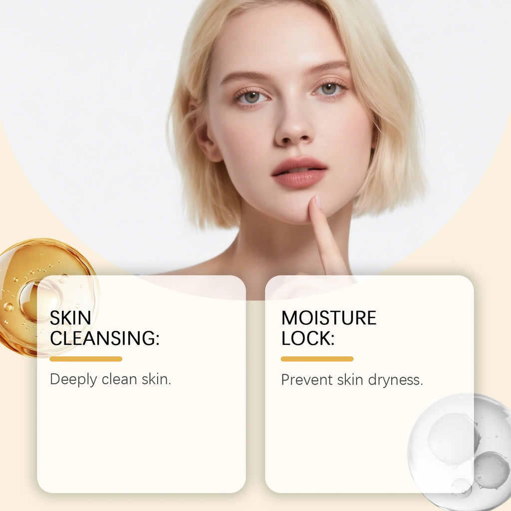 Allantoin Exfoliating Facial Cleanser – Oil Control & Pore Gel Facial Cleanser Gel Zpaxo