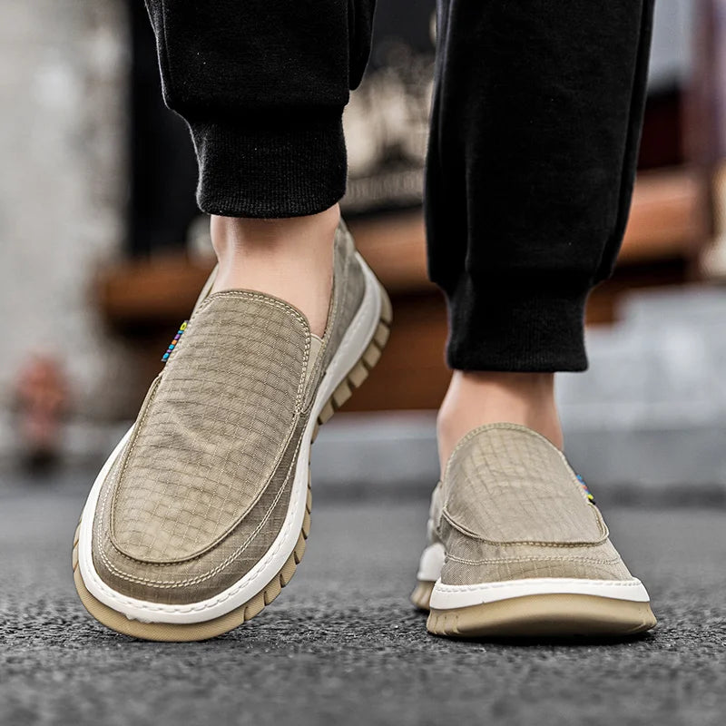 Men's Casual Sneakers Luxury Trainer Shoes Breathable Race Running
