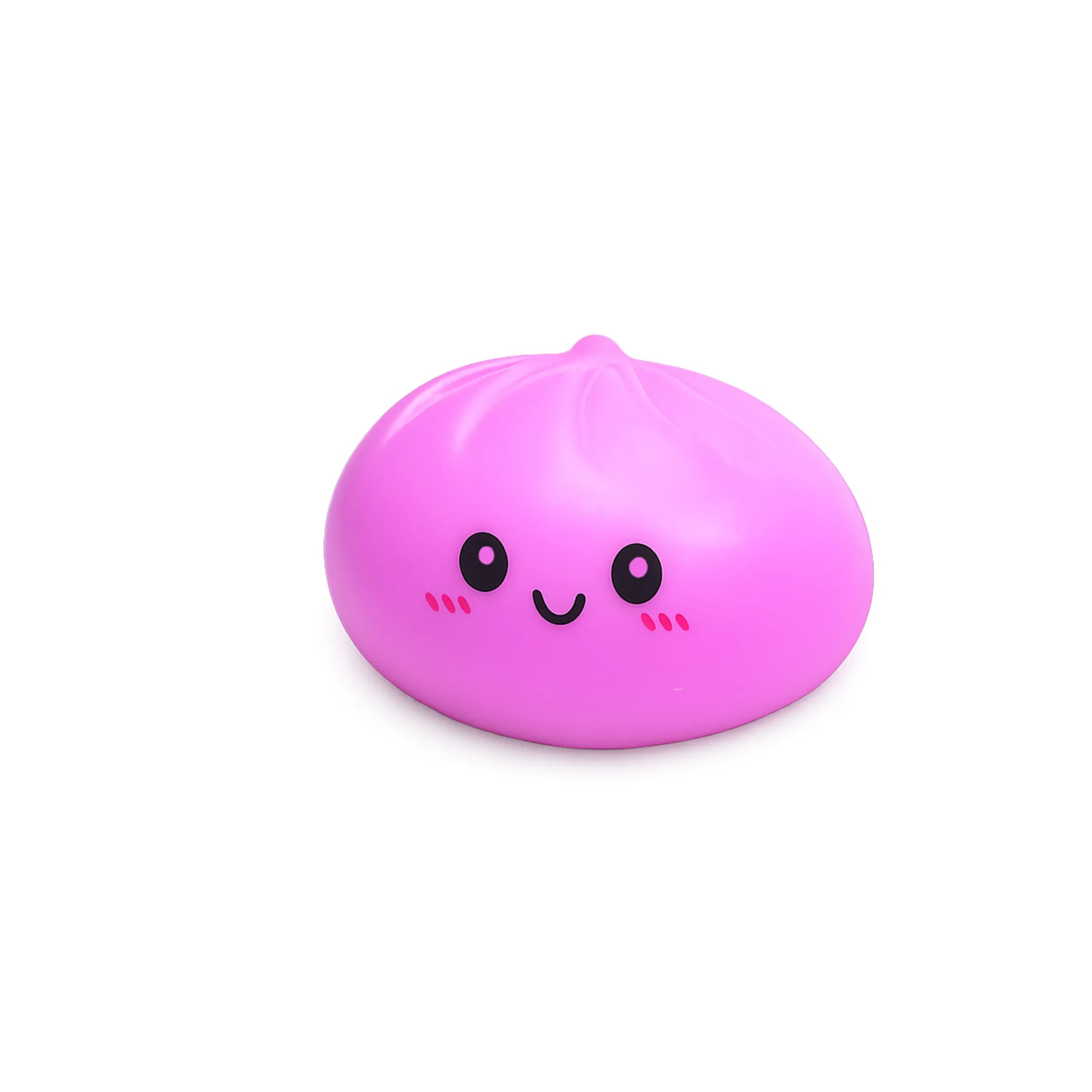 Dumpling Stress Ball Squeeze Sensory Toy – 6 Colors Stress Relief Toy Zpaxo Purple Ball