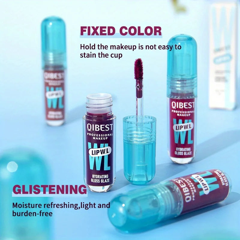 Moisturized Mirror Lip Glaze Long-lasting Color Rendering,not Easy To Fade Film-forming Water-light-sensitive Dudu Mirror Zpaxo